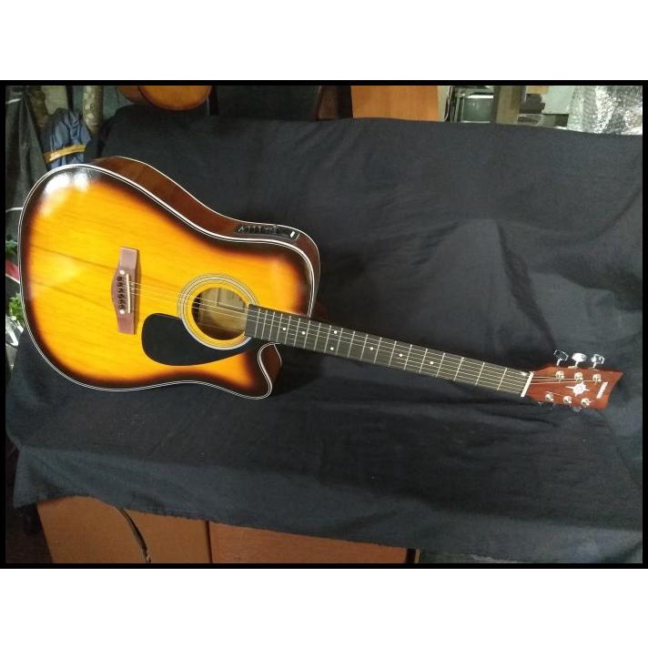 Gitar Akustik Elektrik Yamaha Gitar Murah Akustik Elektrik Custom
