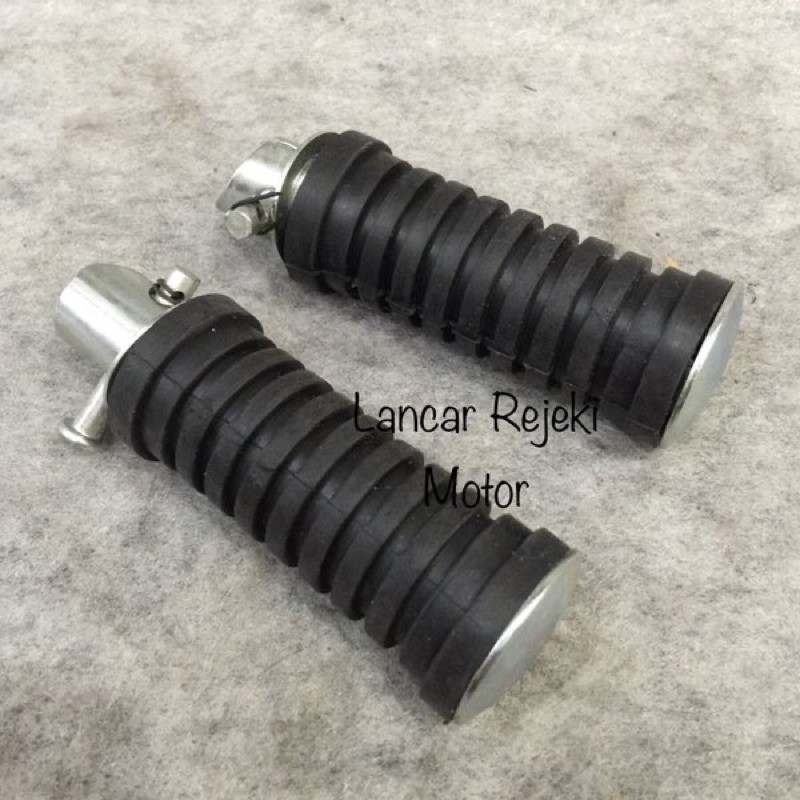 footstep pijakan kaki belakang yamaha rx 100 & rxs & rxk & rx king & Dt bulat
