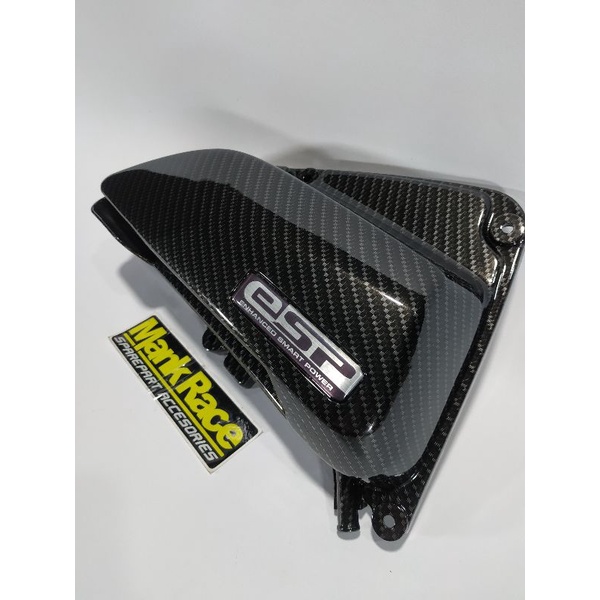 Jual Cover Carbon Scoopy Tutup Hawa Box Filter Beat Deluxe Street Genio ...