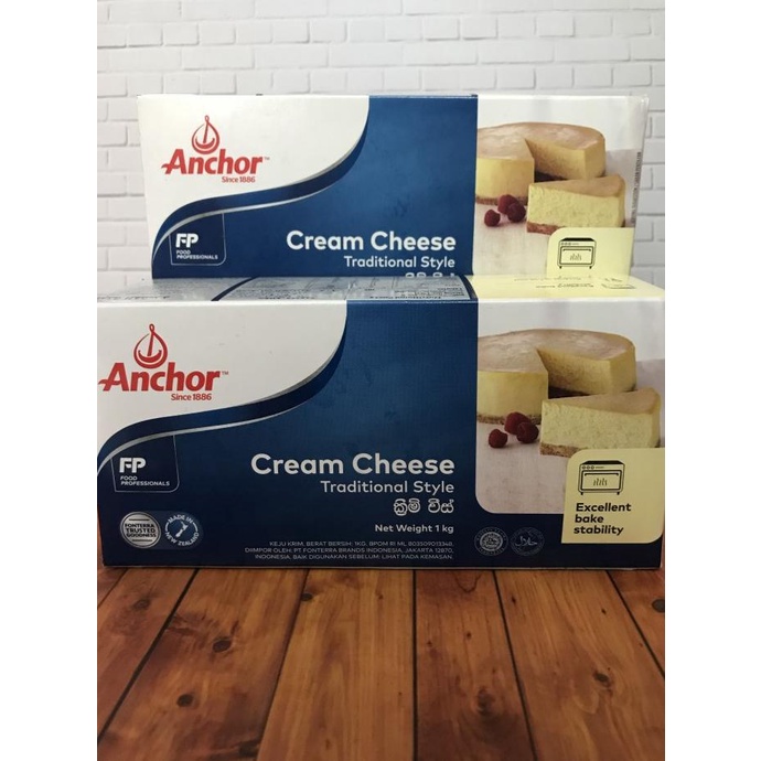 

BAYAR COD anchor cream cheese 1kg