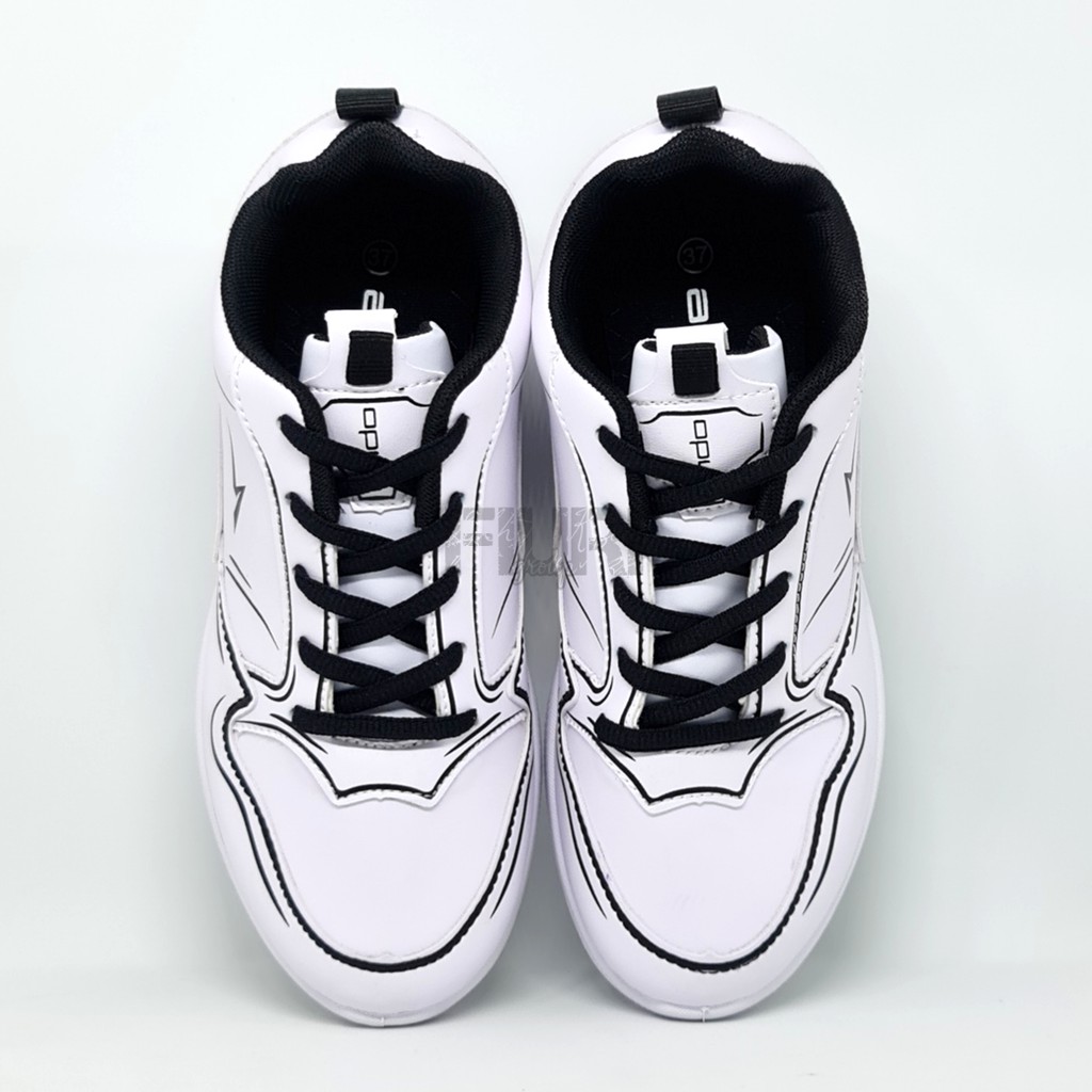 FIURI - ANDO ORIGINAL - POP ART RUBY 37-40 PUTIH - SEPATU SNEAKERS SPORT KANVAS SOL KARET ANAK PEREMPUAN - SEPATU KETS TRENDY WANITA - SEPATU OLAHRAGA LARI FITNES SENAM KERJA KULIAH SEKOLAH SD SMP SMA BERTALI CEWEK MURAH PROMO DISKON BONUS KAOS KAKI