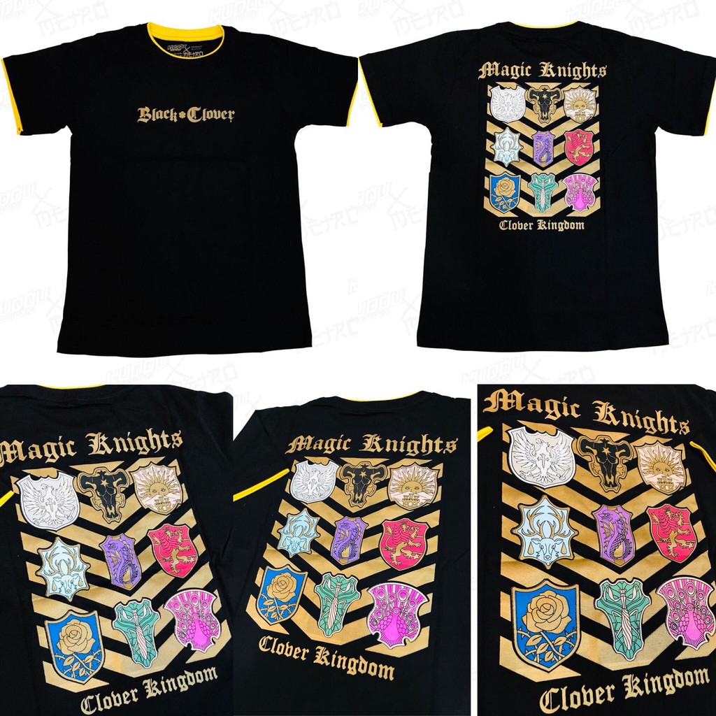 Tshirt Clover Kingdom Magic Knight