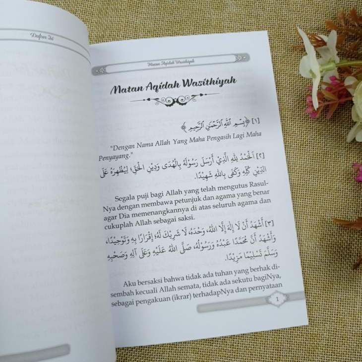 Buku Matan &amp; Terjemah Al Aqidah Al Wasithiyah - Darul Haq