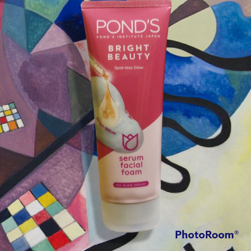 Ponds facial foam bright beauty 100ml // Ponds facial foam 100ml // sabun ponds pink