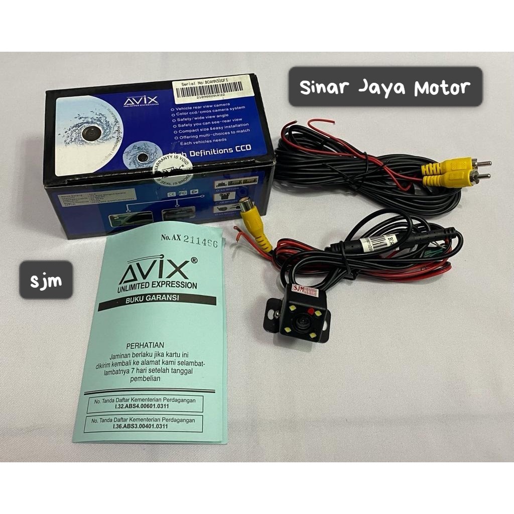 Kamera Parkir Mundur AVIX AX-BFC26S Kamera Belakang Mobil Avix