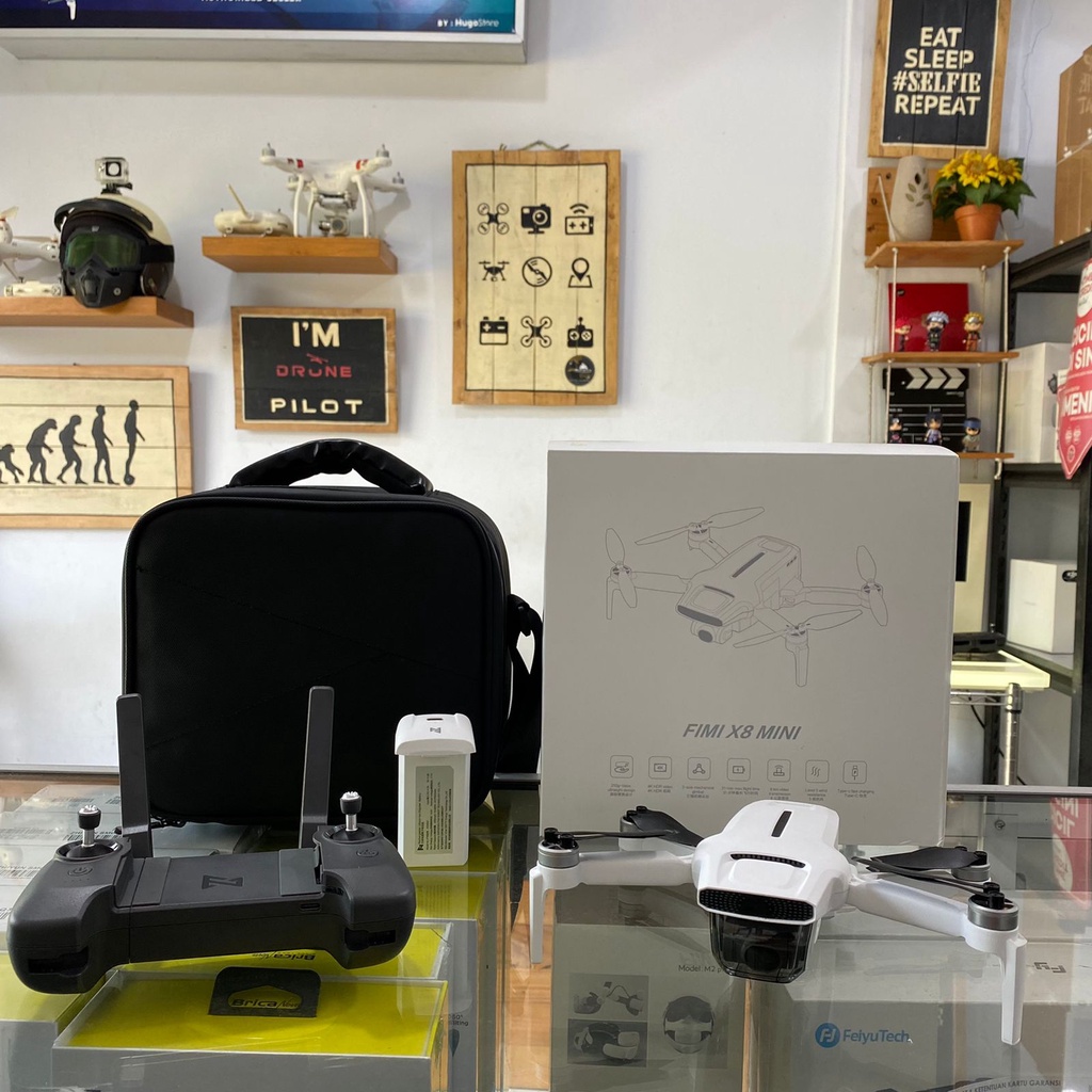 Fimi X8 Mini Combo 4K Drone Second 2 Battery + tas