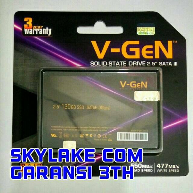SSD V-GEN 120GB / VGEN