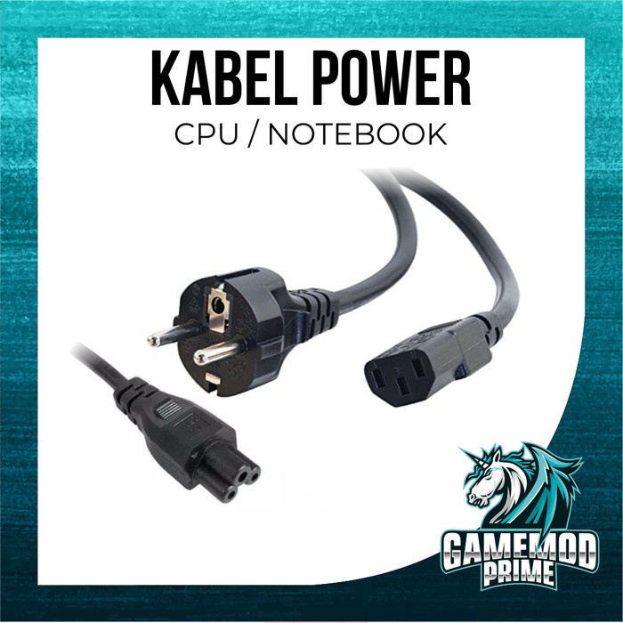 KABEL POWER CPU / NOTEBOOK CABLE 1,5M Komputer / PC / LAPTOP