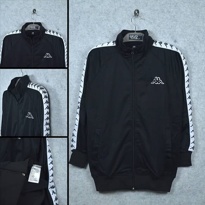Jaket Pria Import 62 Bts Musim Dingin Bisbol Kotak FT311  Tracktop Kappa Tapped