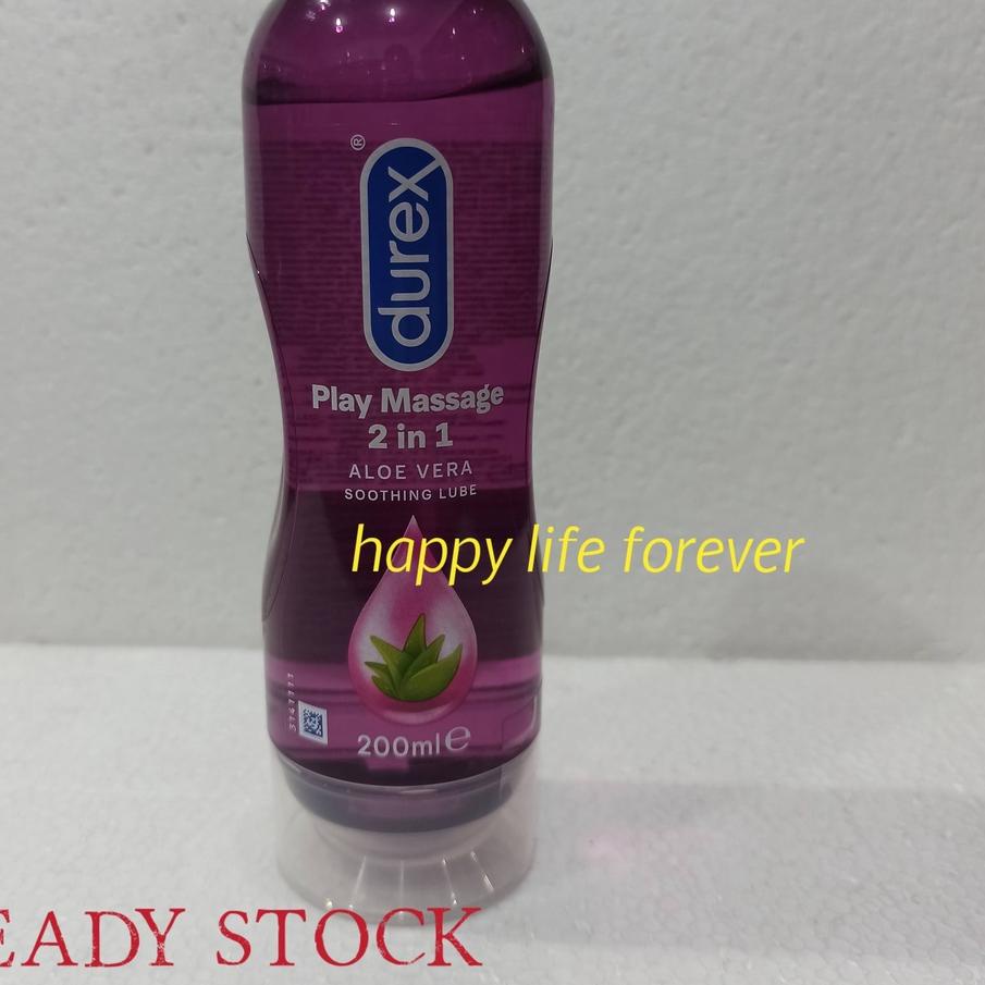 GRATIS ONGKIR✅Durex Play Massage 2 in 1 isi 200 ml - lubricant and massage gel|RA7