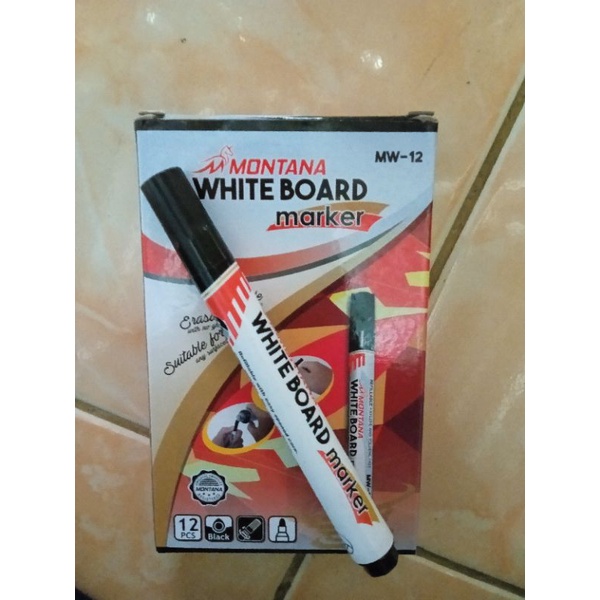 

spidol montana whiteboard marker black
