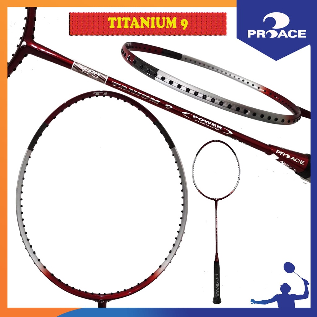 PROACE Titanium 9 / Ti 9 Raket Badminton - Original