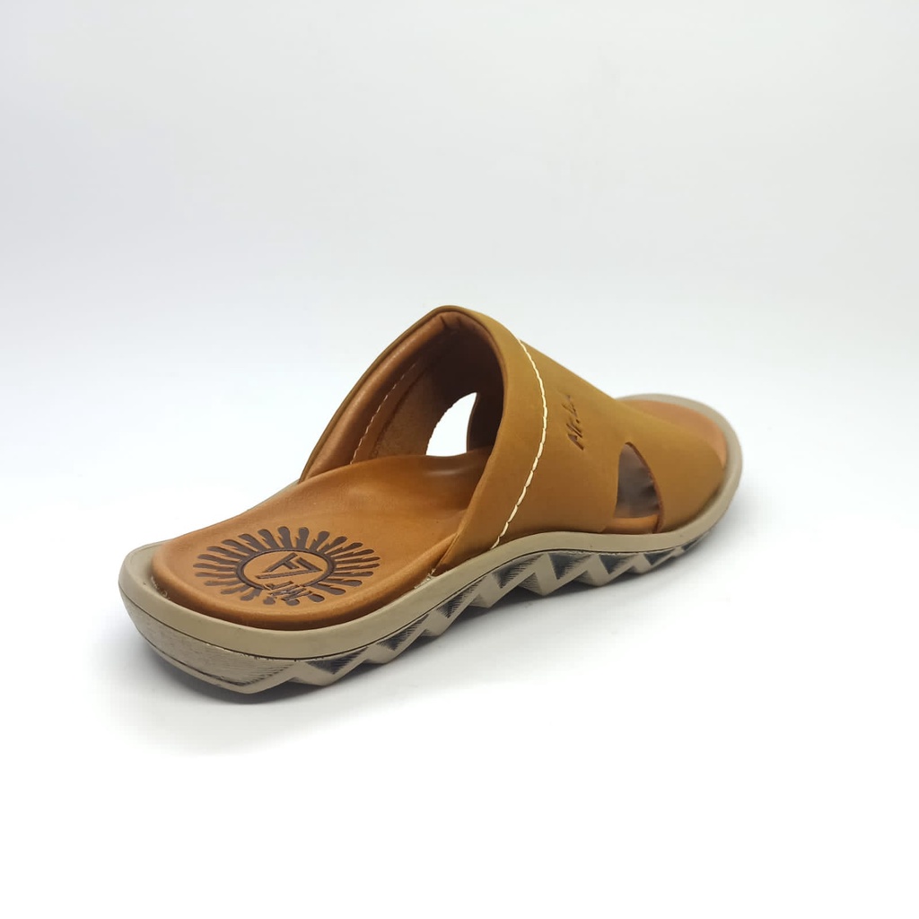 Sandal Slip On Pria Kulit Mr. LA Sendal Slide Cowok Casual BN 703