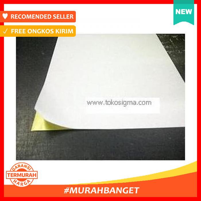 

Kertas Hvs F4 Atau Folio Isi 40 Lbr - Pengikat & Perekat - Stiker