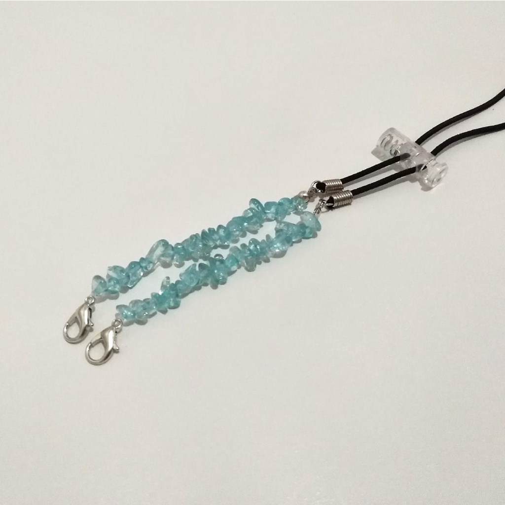 Strap Masker Konektor 2 in 1 Tali Batu Pecah / Kalung Masker 2 in 1