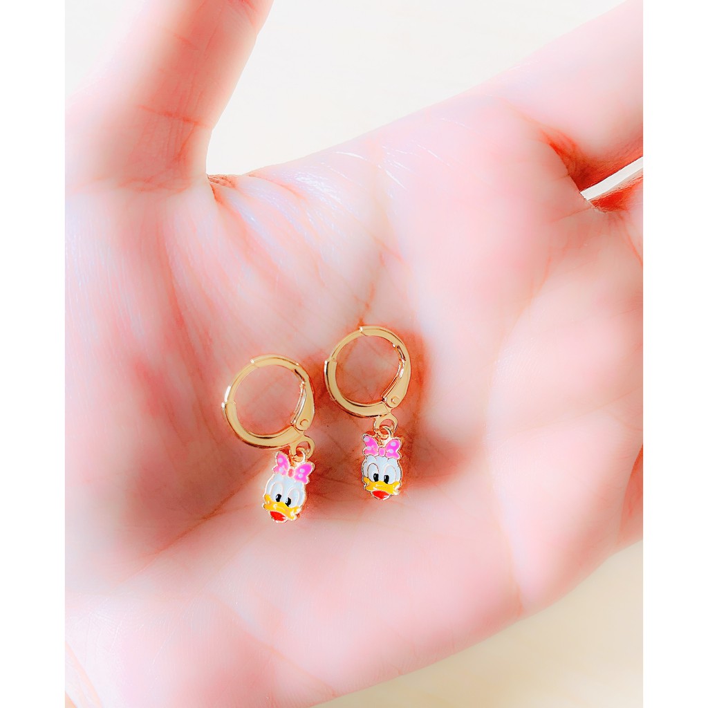 Anting Anak Kepala Putri Bebek Duck Gold