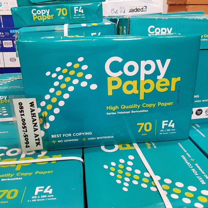 

Produk Eksklusif Kertas HVS Copy Paper F4 70 gr - PROMO KIRIM DG GOJEK / GRAB Berkualitas