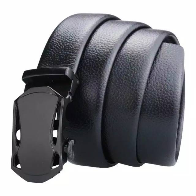 [KULIT PREMIUM] Ikat Pinggang Kulit Luxury Automatic Buckle 3.5cm