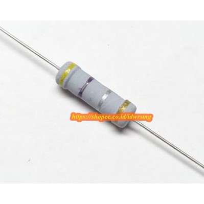 R resistor 2w 2Watt 0.47R 0,47 Ohm 0,47 R 0.47ohm 2 watt toleransi 5% 0,47 r
