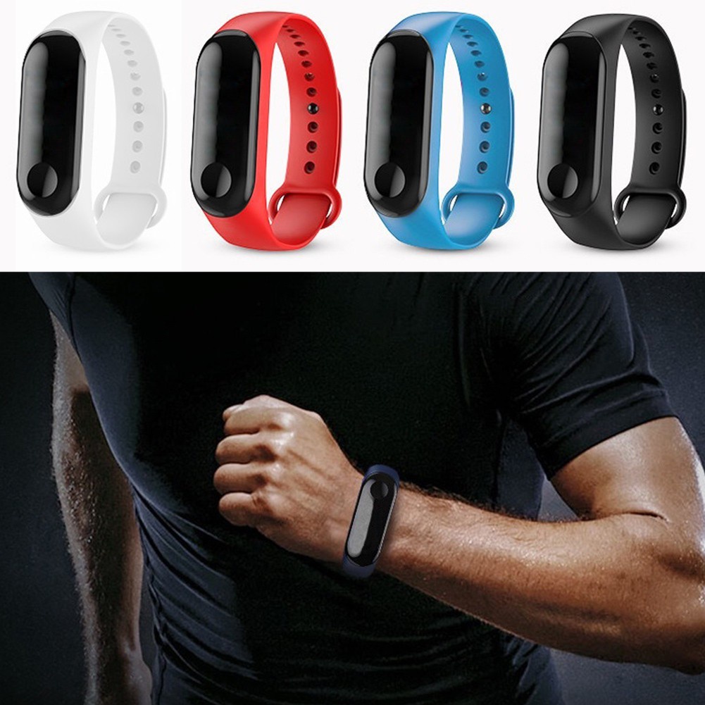 Jam Tangan Led Anti Air Dengan Sensor Sentuh Untuk Pria atau Wanita