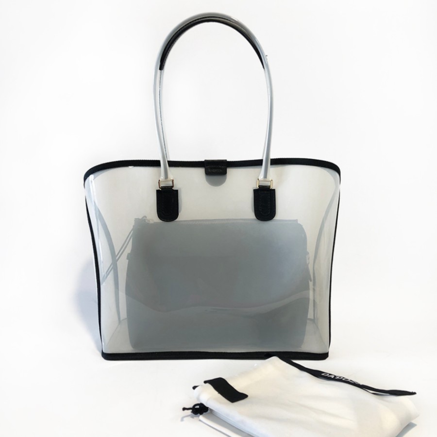 Dapoza Visibag Set Midi PVC / Tas plastik transparan wanita