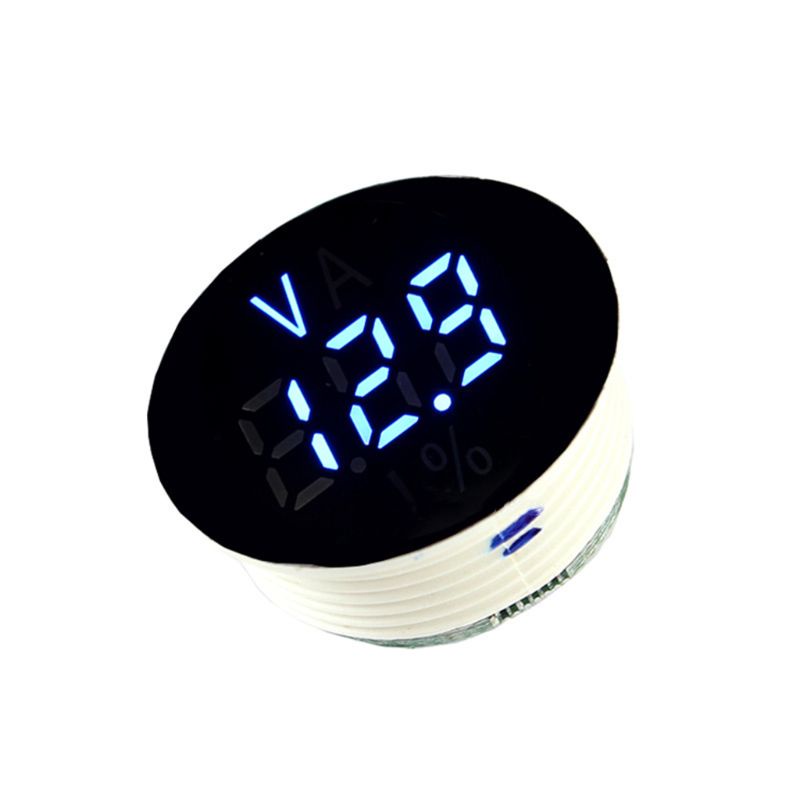 Btsg Digital Voltmeter Gauge LED Digital Display Voltmeter Volt Meter Untuk Mobil Otomatis