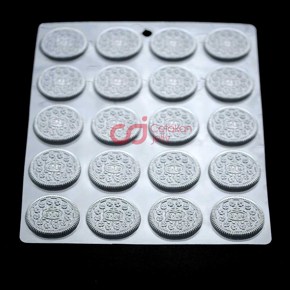 CJ Cetakan Coklat Oreo 20 cav Plastik