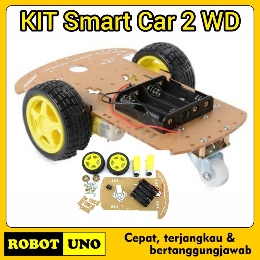 DIY 2WD Smart Robot Car Chassis Kit Tracing Car 2 WD Smart Car Robot