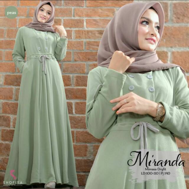 Gamis MIRANDA by Shofiya original 100%