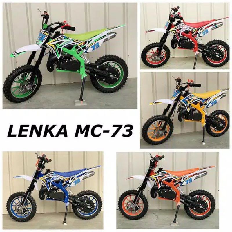 MOTOR MEDIUM TRAIL LENKA 73~ MOTOR CROSS ANAK~MAINAN ANAK MOTOR MINI TRAIL