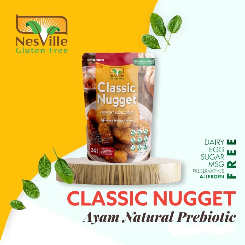 

GLUTEN FREE NUGGET CLASSIC NESVILLE / ALLERGEN FREE FOOD