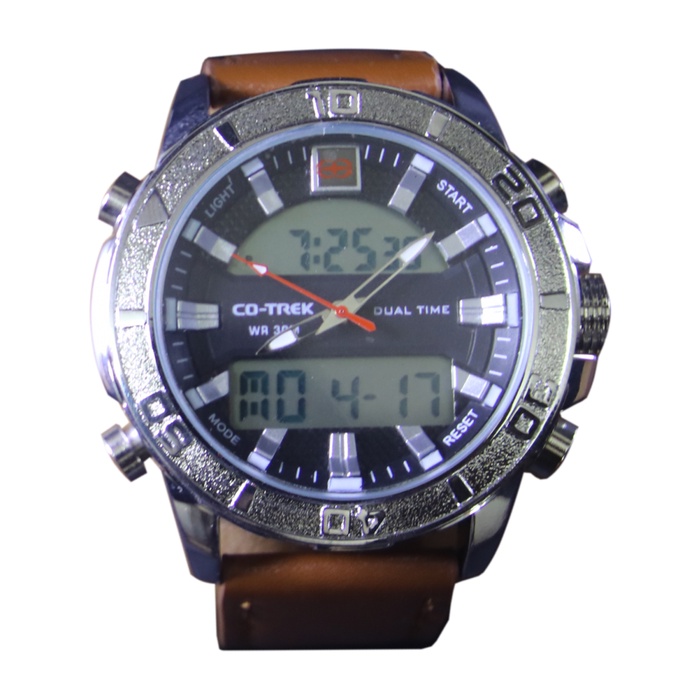 JAM TANGAN PRIA JAM TANGAN PRIA ANALOG DIGITAL WATER RESISTANT CO-TREK MONTBLANC ORIGINAL PRODUCT