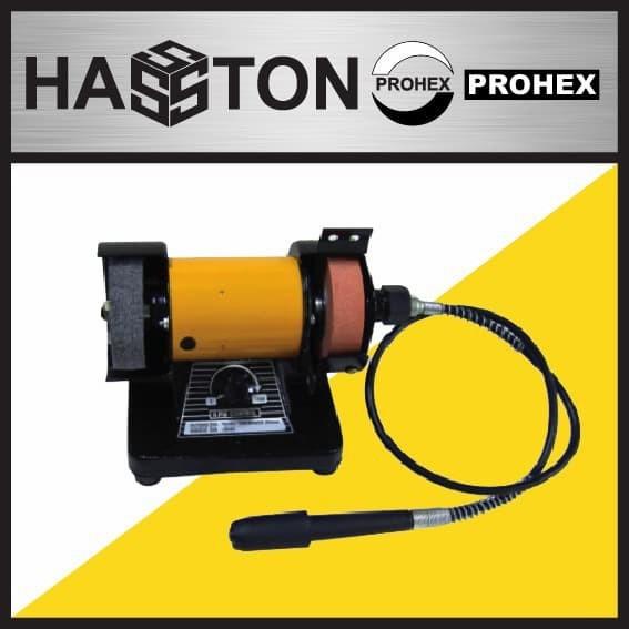 Hasston Prohex Mini Mesin Grenda Gerinda Duduk Listrik (3141-004)