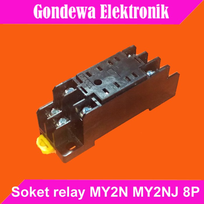 Soket relay MY2N MY2NJ 8 pin