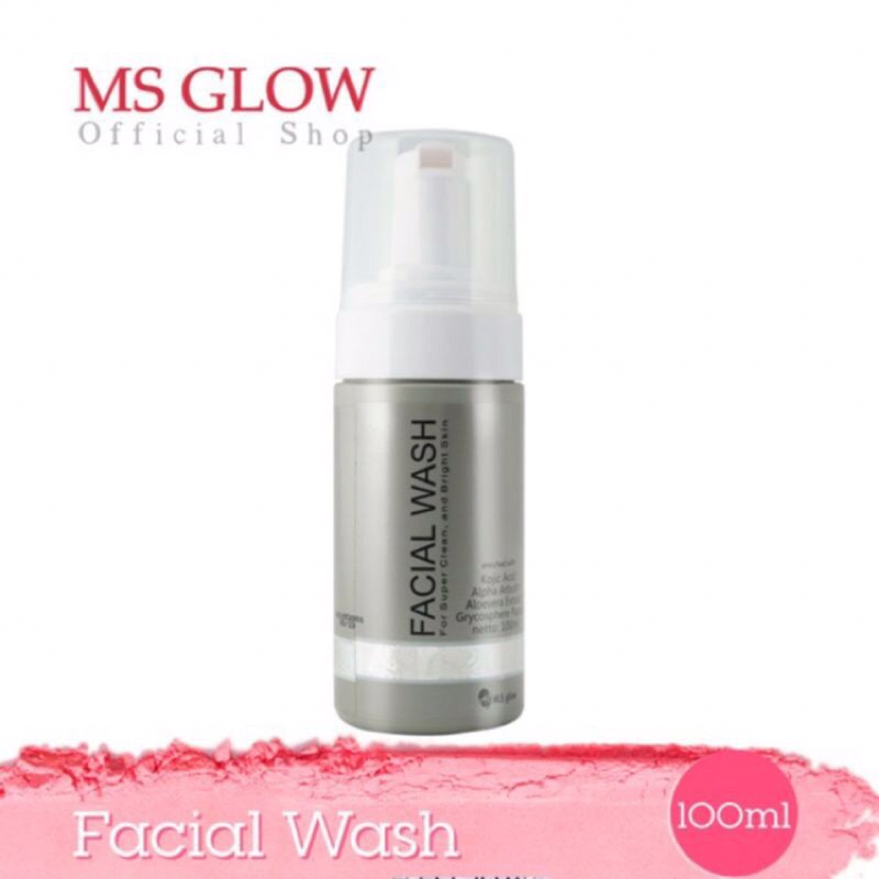 FACIAL WASH MS GLOW ORIGINAL DAN BARCODE UTUH | FACIAL WASH MS GLOW| FACIAL WASH MS GLOW ORIGINAL| F