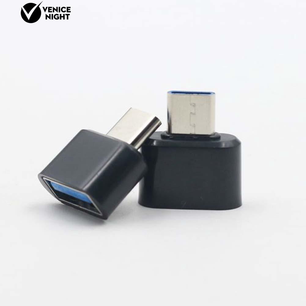 Adapter Converter USB Type-C Male to USB OTG Untuk Smartphone