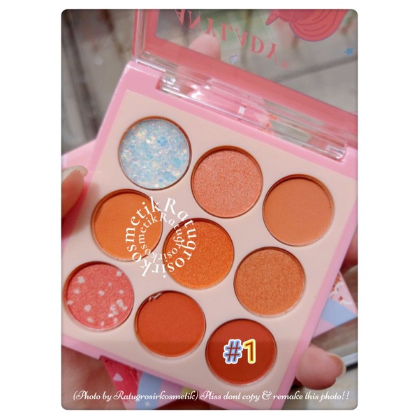 PROMO!!!EYESHADOW PALETTE MAKE UP UNICORN NO.791B/PROMISE NO.8326