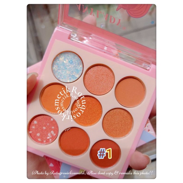 PROMO!!!EYESHADOW PALETTE UNICORN ANYLADY NO.791B/GIRL ICE CREAM NO.8140