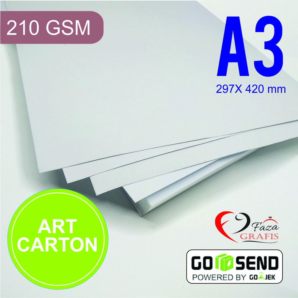 

kertas AC 210 Gsm A3