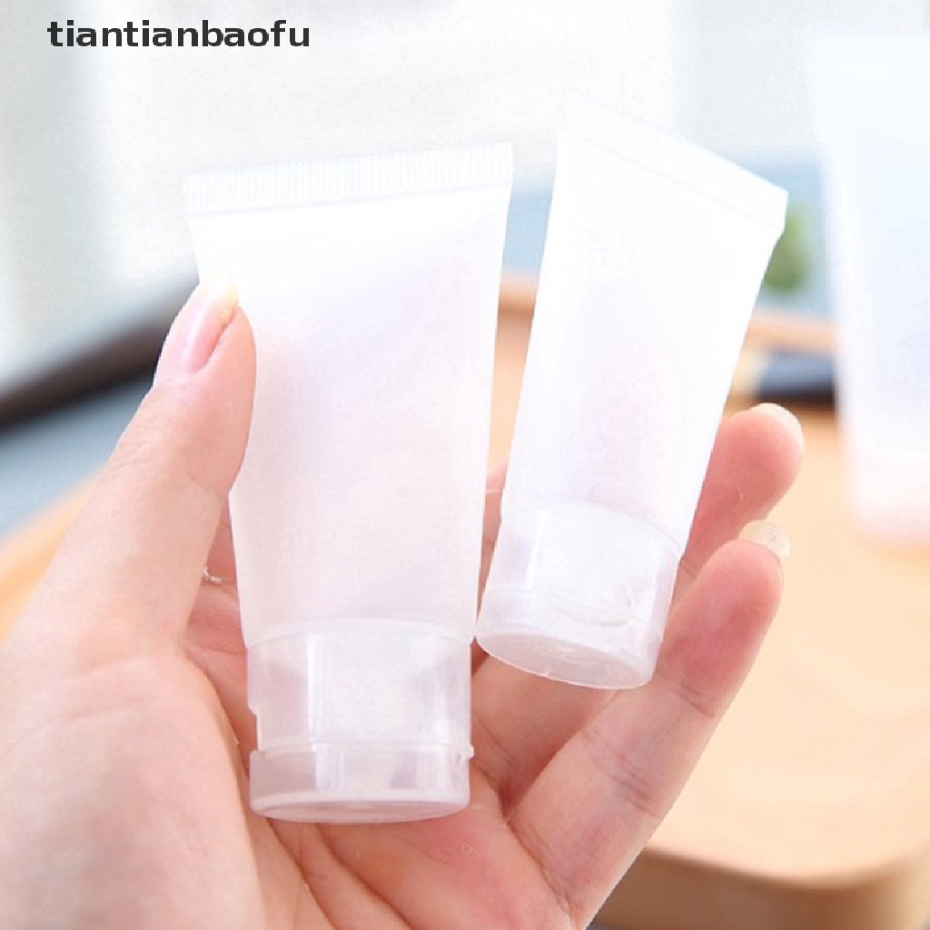 [tiantianbaofu] Empty Portable Tubes Squeeze Cosmetic Containers Cream Plastic Bottles Boutique