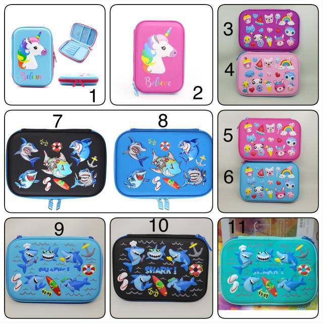 

Pencil Hard Case 3D Model Smiggle - Kotak Pensil 3D