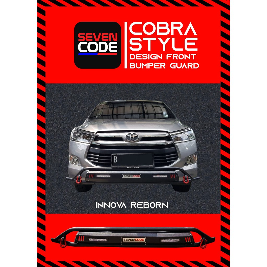 TANDUK DEPAN INNOVA REBORN VENTURER MODEL COBRA BUMPER DEPAN INNOVA VENTURER MODEL COBRA