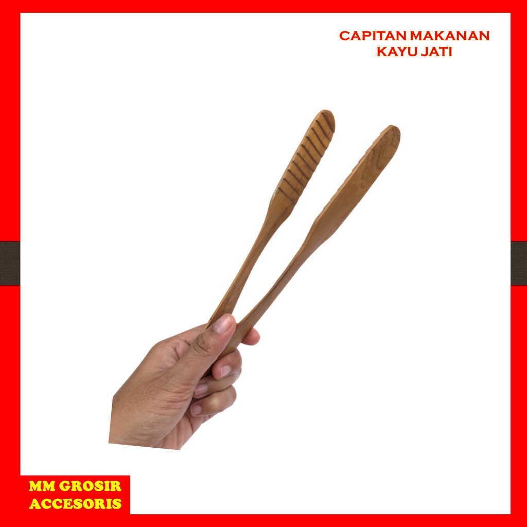 CAPITAN MAKANAN KAYU JATI PREMIUM
