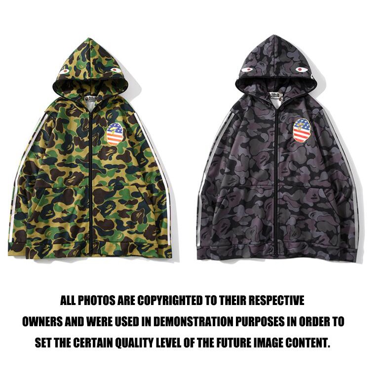 bape sweatshirt jacke