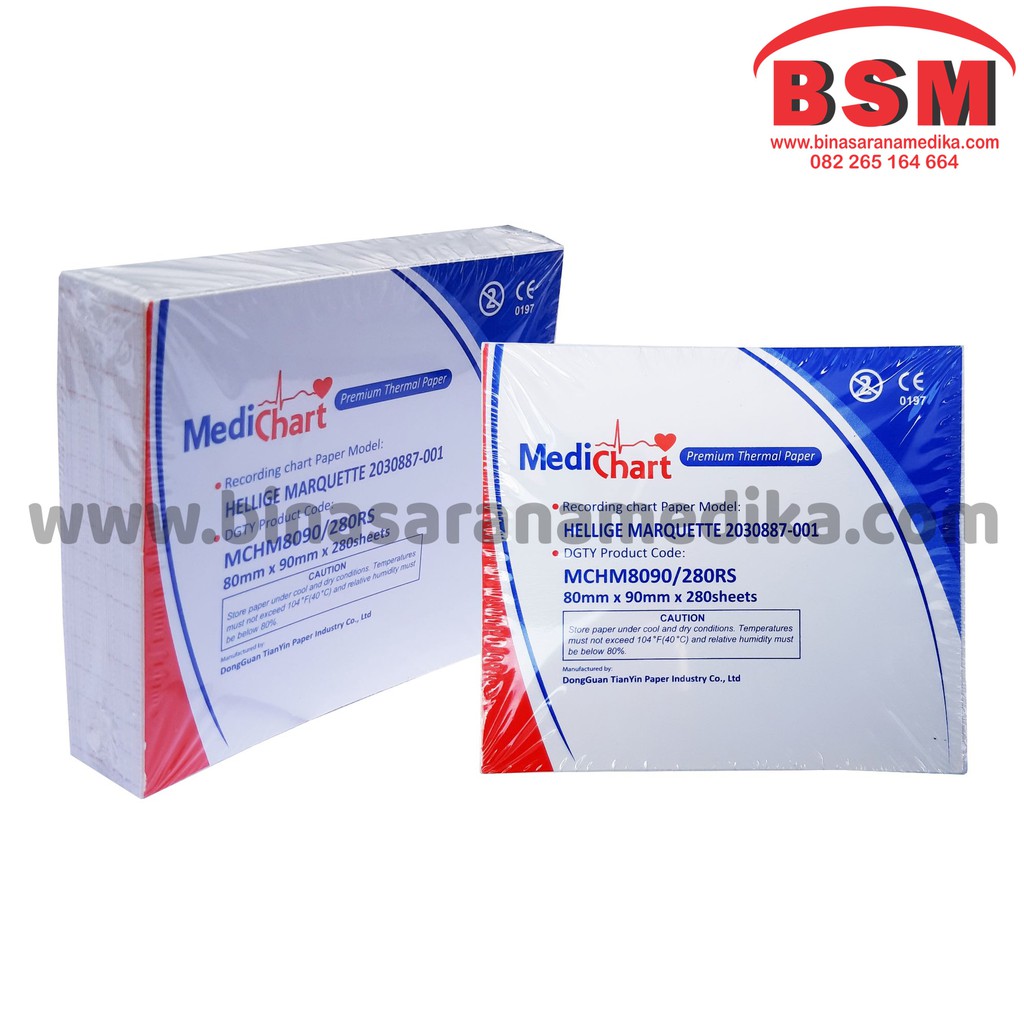 

PAPER MEDI CHART 80X90/280 Medichart Paper