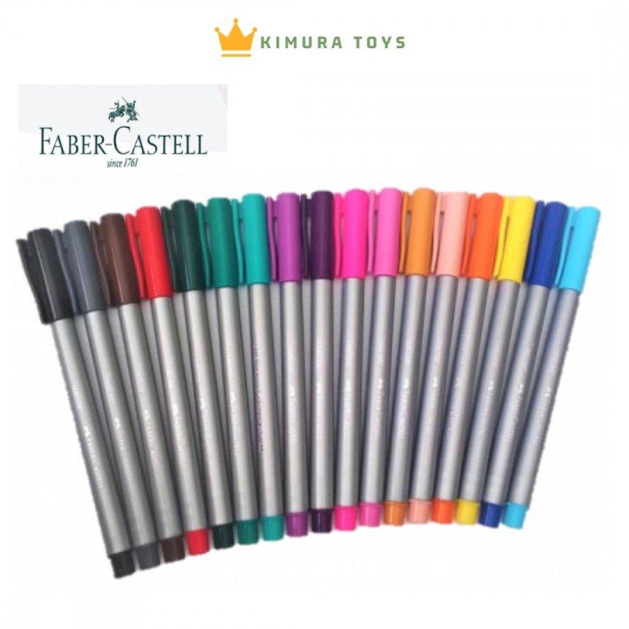 

FineLiner Faber Castell Gelpen Warna 0.4 mm Harga Satuan