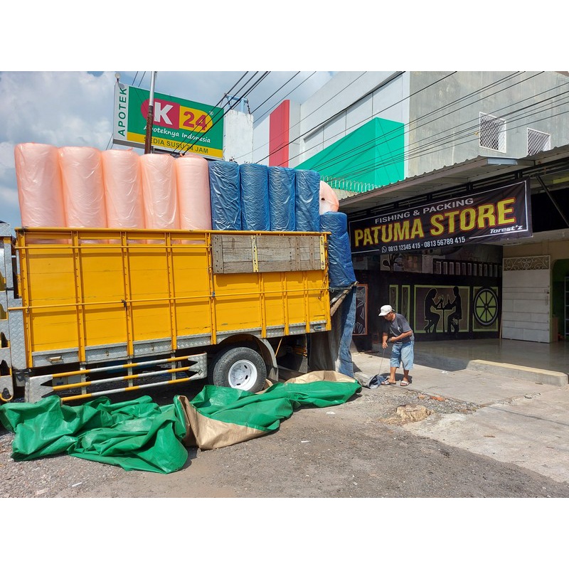 

Plastik Bubble Wrap Roll 40x50meter Tebal Kuat Khusus Gojek