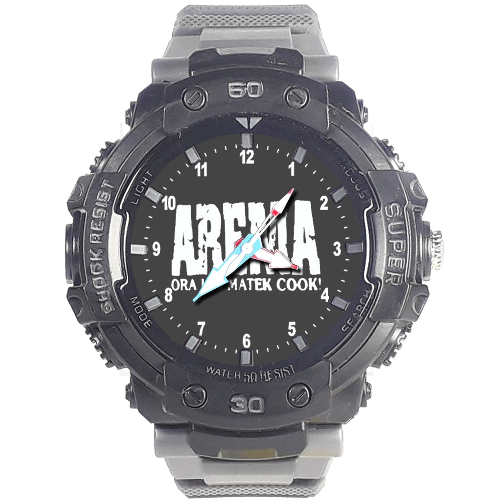 Jam Tangan  AREMA MOTIF 6 Bagus