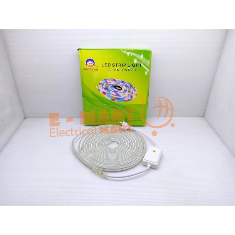 [5M]Lampu LED STRIP NEON RGB Warna Warni