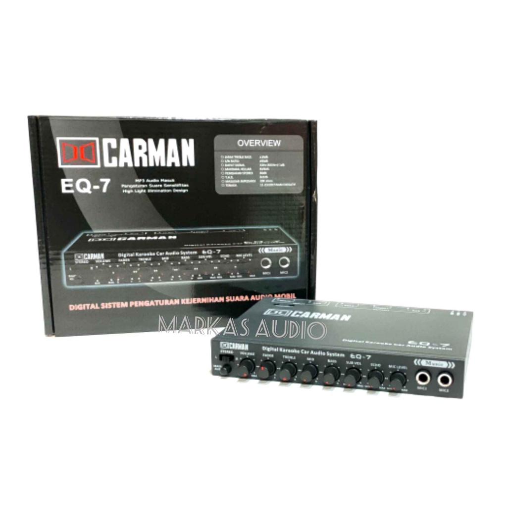 PARAMETRIK KHUSUS MOBIL CARMAN EQ-7